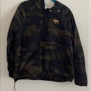 Camo bling (PINK) windbreaker